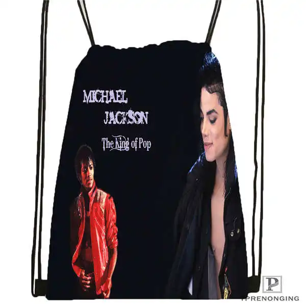 Drawstring Backpack На заказ Jimi-Hendrix@ 1 походная сумка на шнурке милый рюкзак для детей(черная спинка) 31x40 см#2018612-01-21 - Цвет: Drawstring Backpack