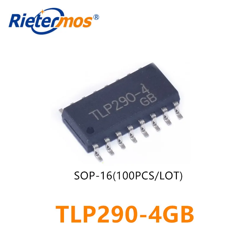 100PCS TLP290-4GB TLP290 SOP-16 Сделано в Китае | Электроника