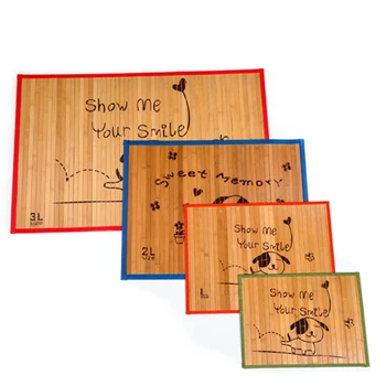 

Bamboo Dog Mat Pad Waterproof Sleeping Cool Dogs Beds Nest Cat Mat Cuccia Cane Pomeranian Produtos Para Pets Bed Puppy DD6GW