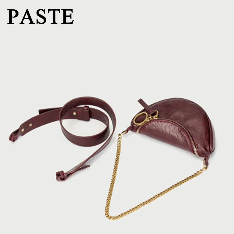 Bolsos mujer de marca famosa Для женщин плиссированный пояс седельная сумка на одно плечо с защитой от повреждений и кольцом украшения шаблон скороговоркой
