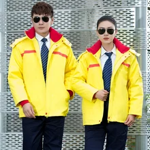 Зимняя Рабочая хлопковая стеганая куртка с капюшоном, машинный ремонт, комбинезоны, светоотражающие защитные Рабочие куртки, очищающие униформы