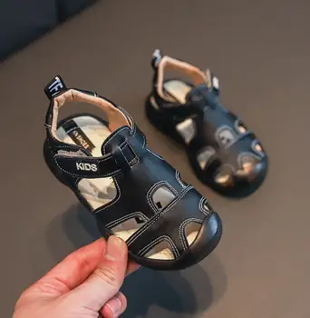 

Children Sandals Summer New Boys Girls Soft Bottom Non-slip Beach Sandals Kids Fashion Shoes Size 21-30