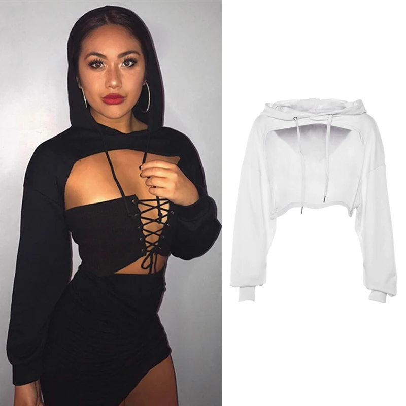  Female Hip Hop Dance Clothing Women Sexy Long Sleeve Black/Pink/White Tops Nightclub DS DJ Performa