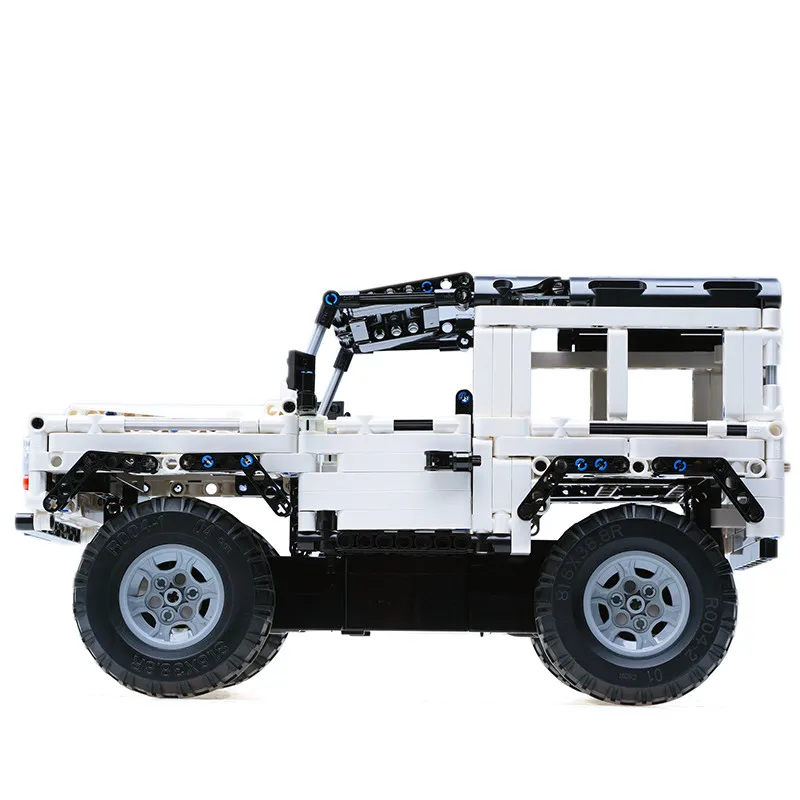 553 шт CaDA DIY строительные блоки наборы RC Автомобиль SUV Defender модель дистанционного управления грузовик дети Кирпичи Игрушки совместимый дизайн