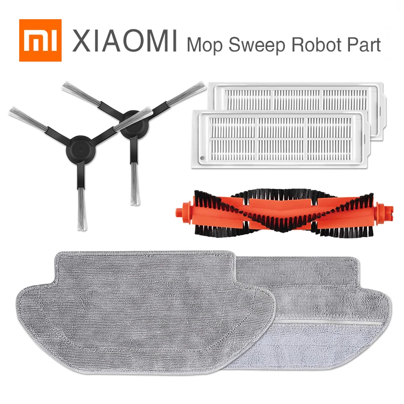 Робот пылесос XIAOMI MIJIA STYJ02YM оригинальный комплект запасных частей боковой ролик