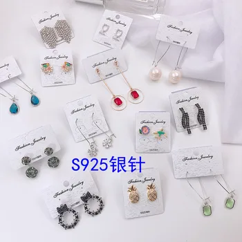 

30 Pairs/lot fashion women earrings lot top quality jewelry earrings wholesale 201102-147