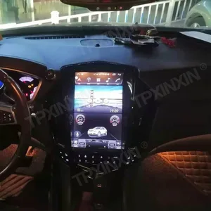 Image 5 - Für Cadillac SRX 2008 + Android 10,0 Tesla Radio Vertikale Stil Auto GPS Navigation Steuergerät Multimedia Player Radio Band Recorder