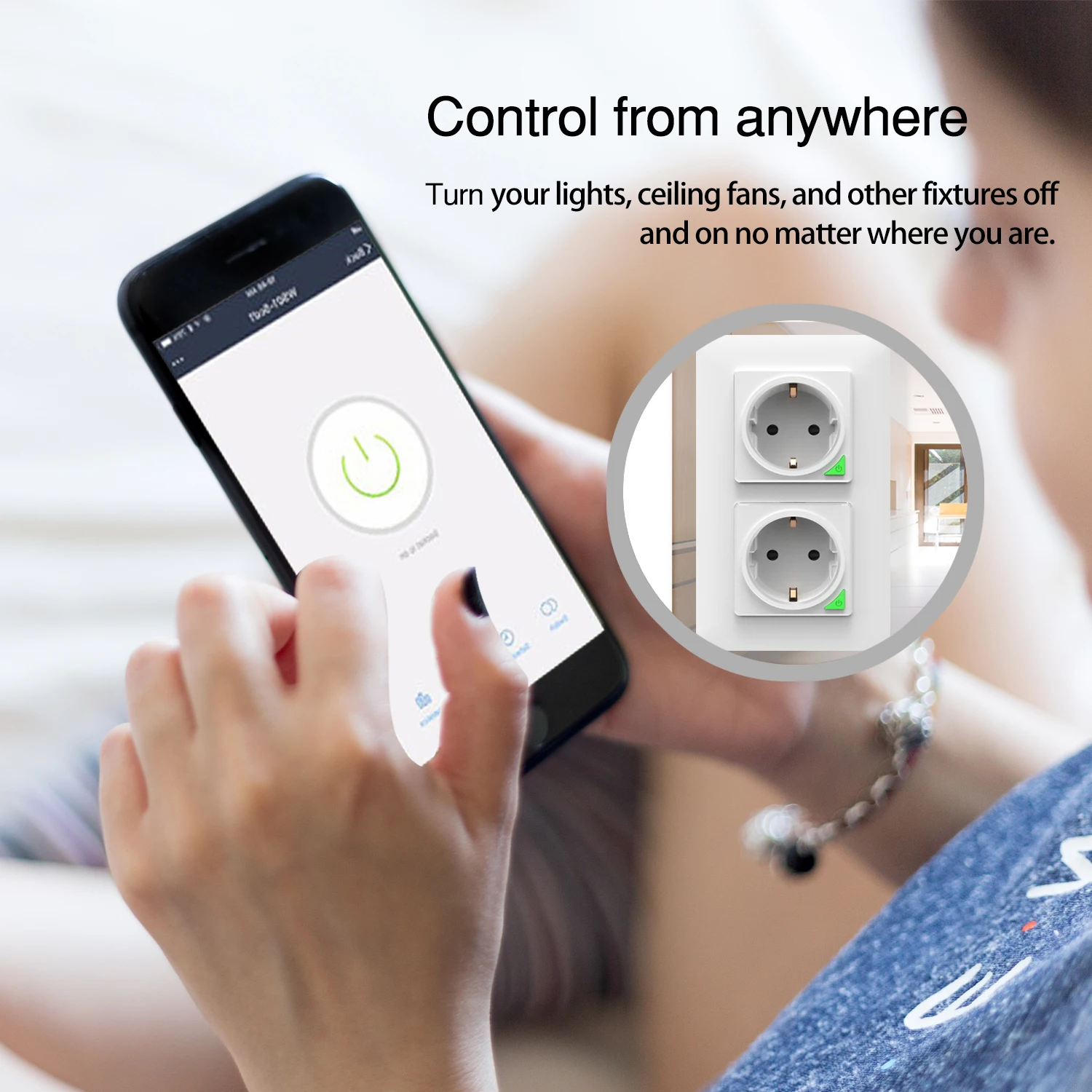 Smart Outlet for Air Conditioner | WiFi Smart AC Companion Plug 16A de