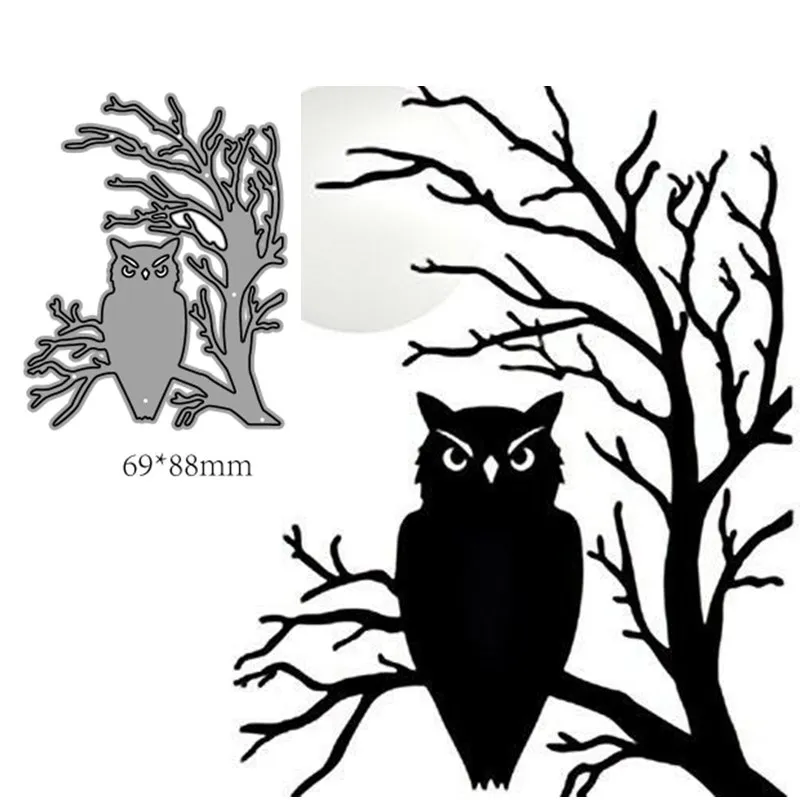 

Металлические Вырубные штампы форма животное сова украшение для скрапбукинга бумаги ремесло Нож Форма лезвие перфоратор трафареты