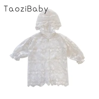 

Children's Sun Protection Clothes For Girls Baby Lace Coat 2020 New Summer Uv Proof Children's Air Conditioning Shirt
