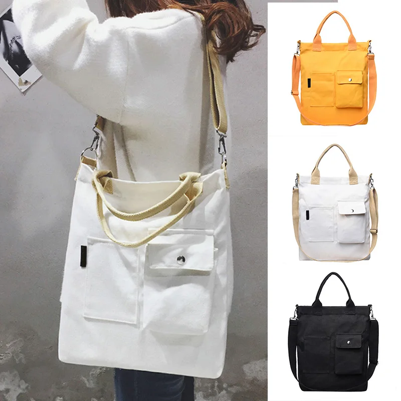 Женская Большая вместительная сумка через плечо, парусиновая Повседневная сумка для путешествий, мобильного телефона LT88