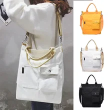 Женская Большая вместительная сумка через плечо, парусиновая Повседневная сумка для путешествий, мобильного телефона LT88