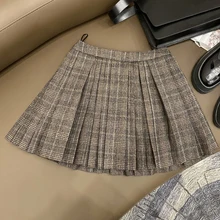 Новая женская модная сексуальная юбка в клетку 1017