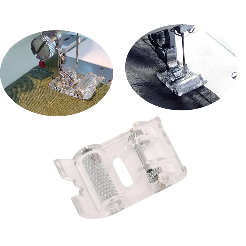 

1Pcs Low Shank Roller Presser Foot For Home Art Sewing Machine Tools Supplies Accessories