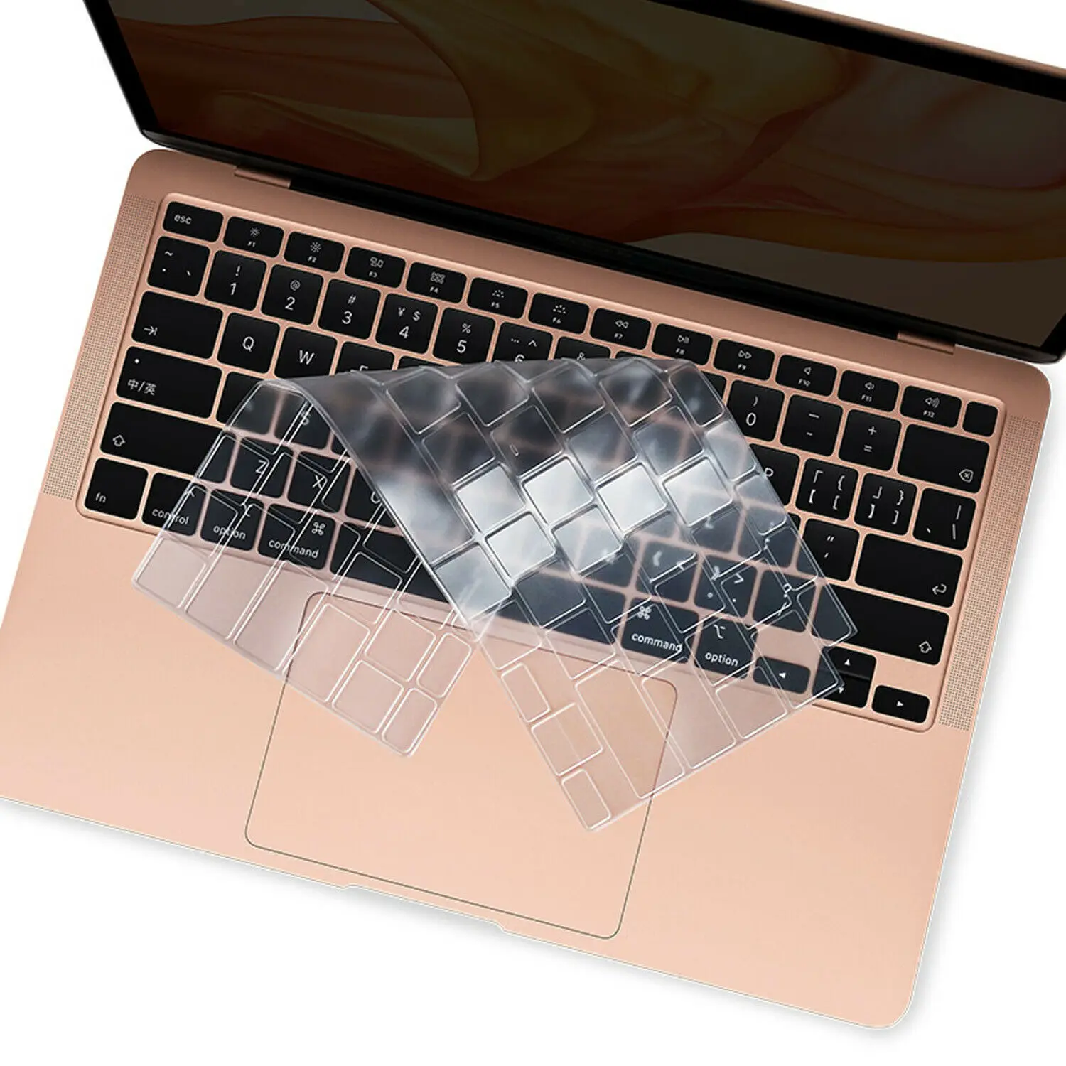 Cover Per Tastiera In Tpu Ultra Sottile Per Il Nuovo Macbook Air 13 "M1 A2337 2020 Layout Usa