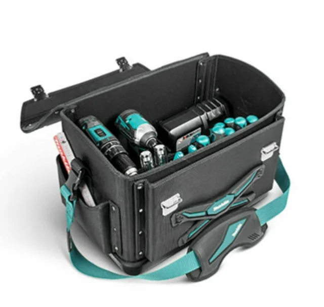 At tilpasse sig berømmelse klistermærke Makita E-05418 Ultimate Adjustable Tool Case Multipurpose Tool Bag body only