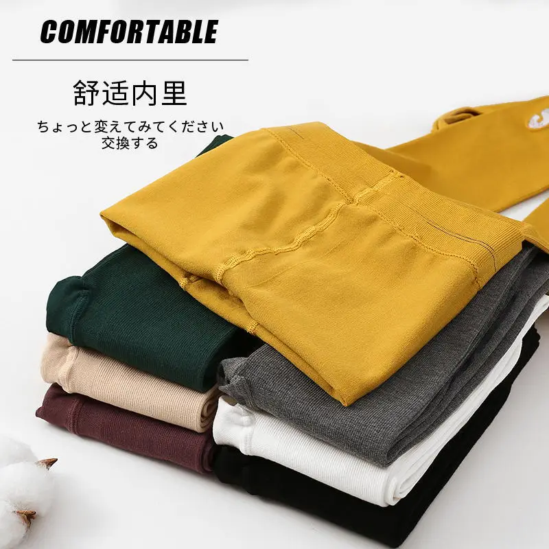 New Style 7 Color Spring And Autumn Big Boy Stepping Leggings Children Knitted Cotton Embroidered Patyhose Girls'socks Thin