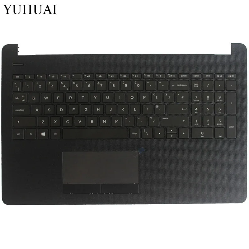 UK black laptop keyboard for HP 15-bs 15-bs000 15-bs100 15-bs500 15-bs600 with Palmrest Upper Cover without touch | Компьютеры и офис