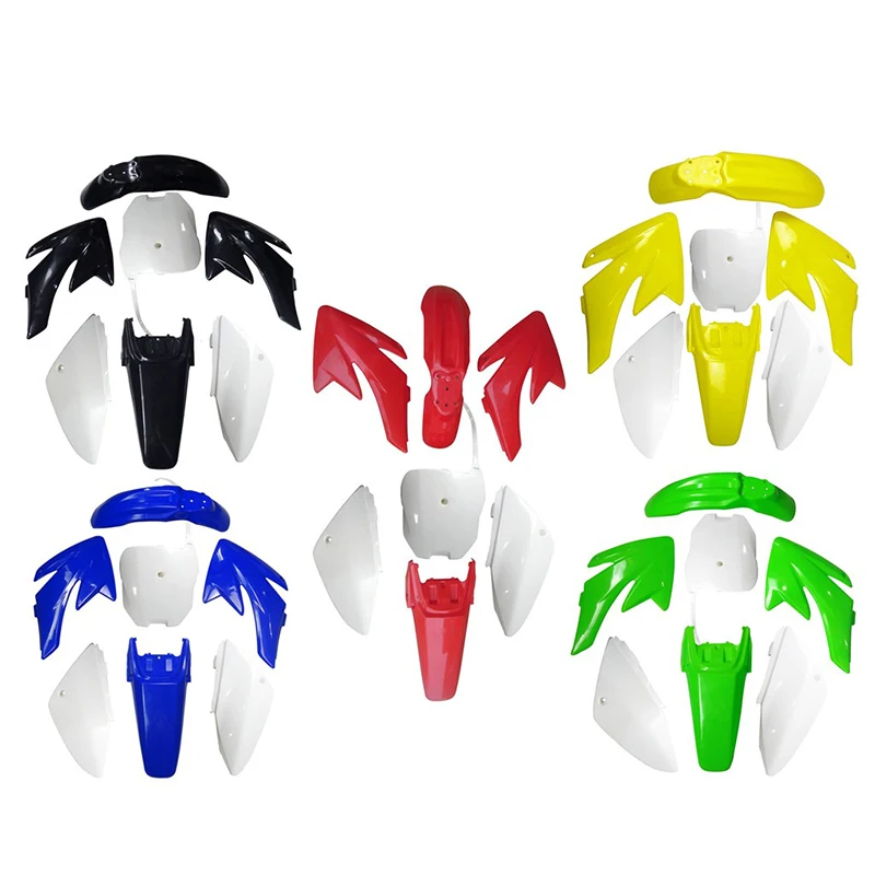 PRO BAT Kit parafango in plastica, 7 pezzi, serbatoio, sedile e
