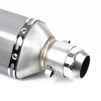 

470 Mm Motorcycle ATV Exhaust Muffler Pipe DB Killer Slip On Universal 38mm-51mm