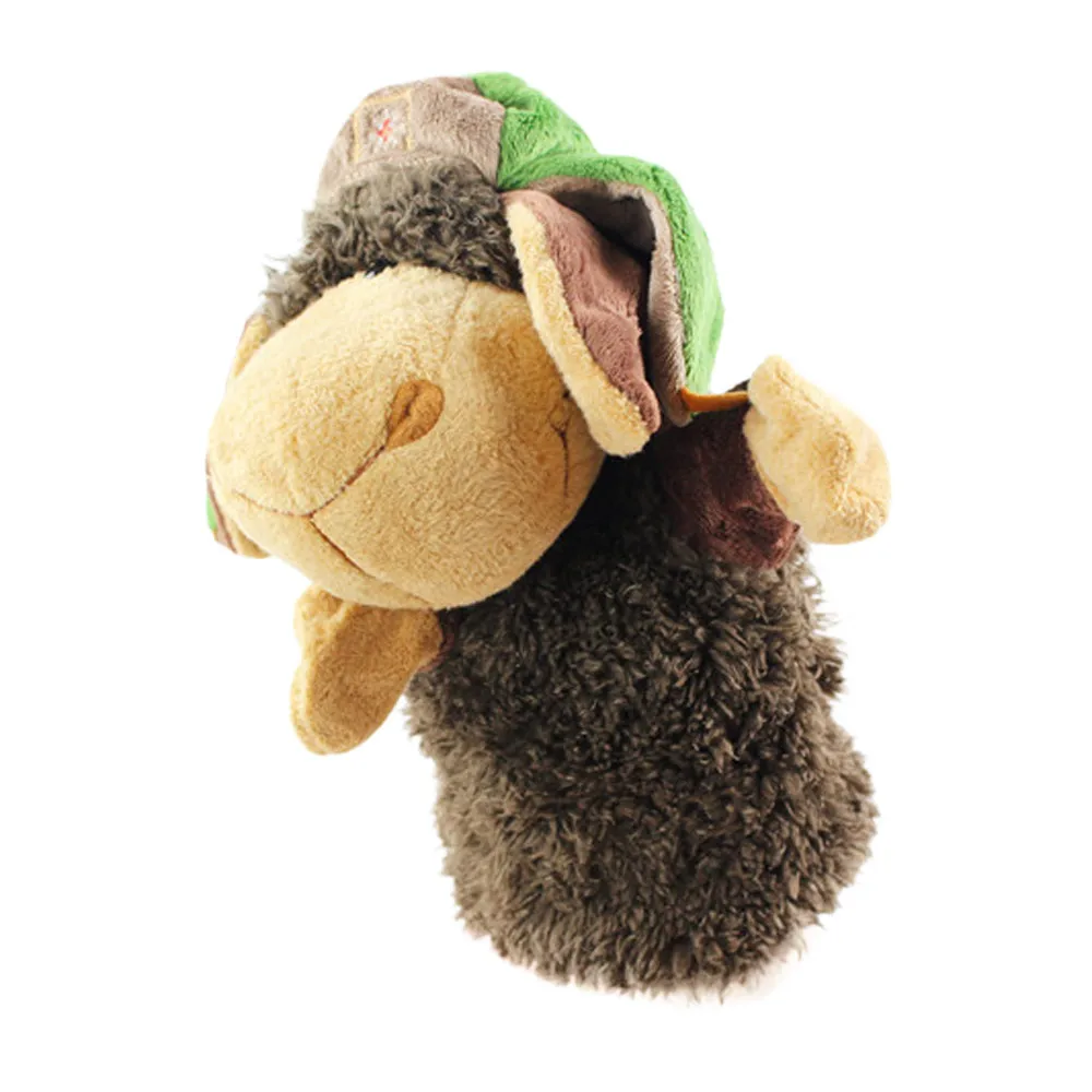 Cute Cartoon Animal Doll Parent-child Interactive Telling Story Kids Glove Hand Puppet Soft Plush Toys #B