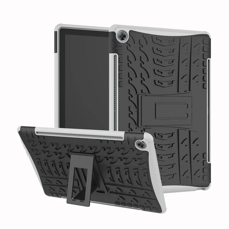 For Huawei MediaPad M5 10 case for CMR-AL09 CMR-W09 Tablet 10.8 inch display Silicone TPU+PC Shockproof Stand Cover +pen+Film