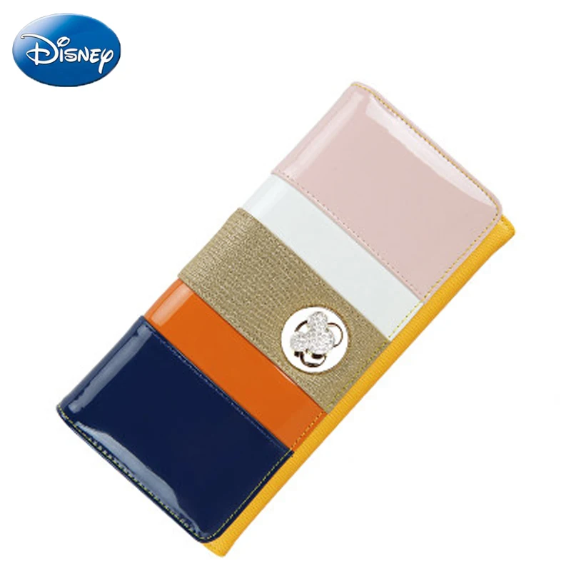 Disney Женская мода, ПУ Сумочка, кошелек для девушек, Длинный кошелек, сумки для отдыха, повседневный кошелек для девушек, дамские вечерние кошельки, держатель