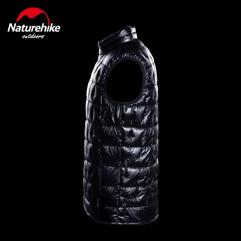 Naturehike 1000FP пуховый жилет Сверхлегкий 10D нейлоновый женский мужской теплый пуховик