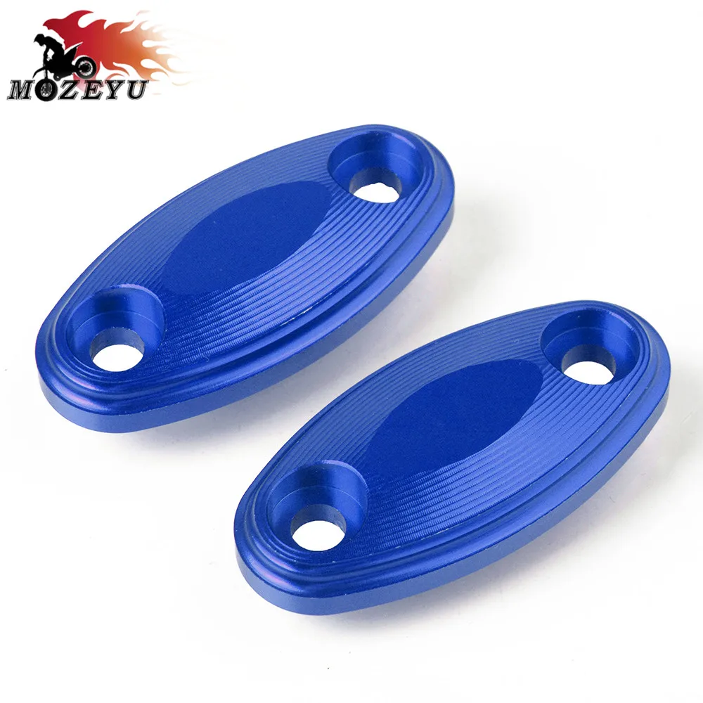 

For Honda CBR650F CBR 650F 2014-2018 2019 Motorcycle CNC Aluminum Windshield Rear View Side Mirrors Bracket Hole Cap Clamp Cover