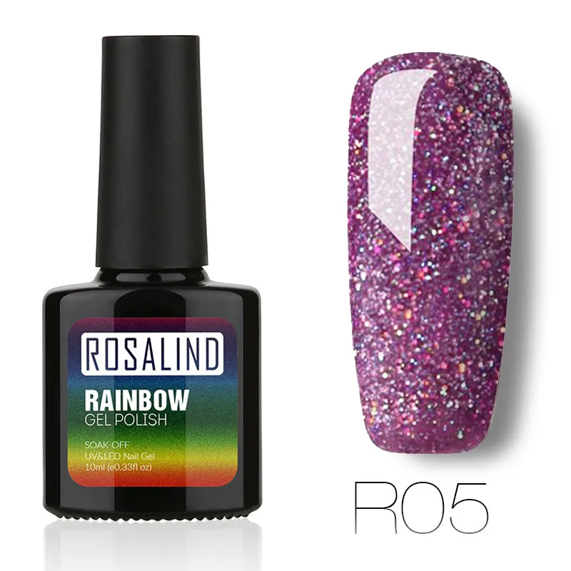 R05 ROSALIND Гель-лак для ногтей Полупостоянный УФ-отмачиваемый Гель-лак белый для маникюра искусство Гибридный лак Гель-лак для ногтей - Цвет: R05