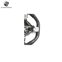 Golf 6 MK6 GTI углеродное волокно рулевое колесо кожа для Volkswagen Golf VI MK6 10-13 Автомобиль Стайлинг использование