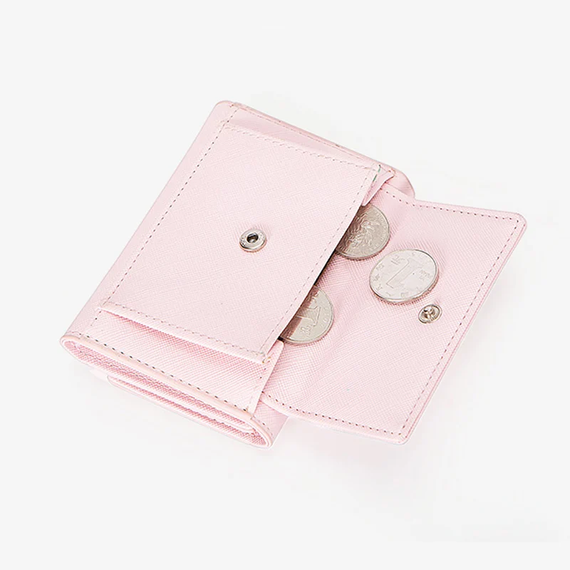 Бренд Trifold женский кошелек с кошельком для монет сзади шикарный лаконичный стиль маленькие кошельки женские высококачественные дамские сумочки