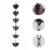 1pc 1m Metal Rain Chain Roof Decoration Лепесток Формы Колокольчиков И Чашек Дренажная цепь Дренажный дождеуловитель Для желоба