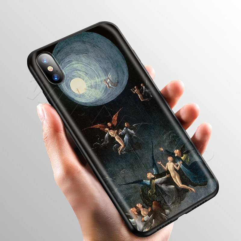 4 Чехол Webbedepp hieronimus Bosch для Apple iPhone 11 Pro XS Max XR X 8 7 6 6S Plus 5 5S SE - Цвет: 4
