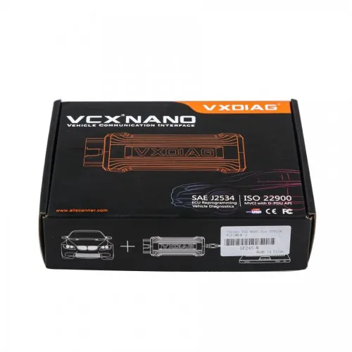 VXDIAG VCX NANO для Тойота сканер ТИС Techstream разъем V14 совместим с SAE J2534 wifi Версия Поддержка до года
