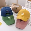 Children's Kid Baseball Cap for Girls Boy Hats Sunscreen Baby Hat Hip Hop M Letter Embroidered Cute Kids Caps 1-12Y ► Photo 2/6