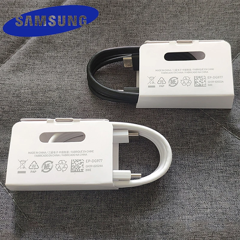 Samsung Type C кабель USB мобильный телефон PD шнур для быстрой зарядки Galaxy Note 10 plus a80 a60 a70