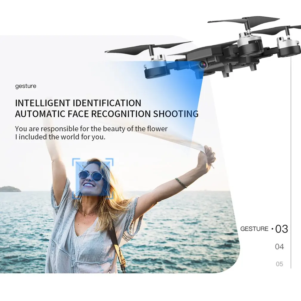 HJ28 складной Радиоуправляемый Дрон 4 канала Wifi 2MP/5MP FPV камера Дрон высота удержания жестов фото/видео Радиоуправляемый квадрокоптер модель вертолета