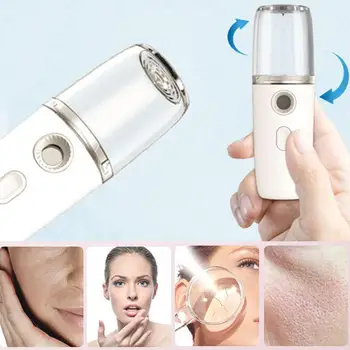 

Portable Handheld Mist Facial Humidifier Water Steamer Hydrating Device