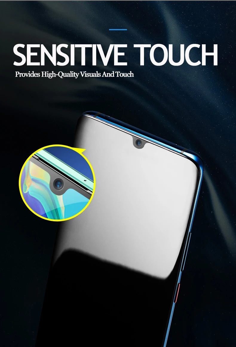 Lamorniea UV полная клейкая жидкость из закаленного стекла для huawei mate 30 20 Pro Lite для huawei P30 Pro P20 Pro lite защита для экрана