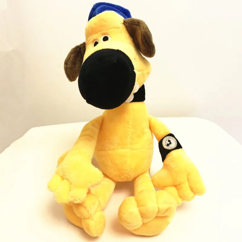 

25cm Cartoon Movie Plush Toy Shepherd Yellow Bitzer Partner Shaun Soft High Quality Stuffed Doll Lovely Gift