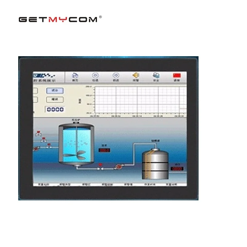 

Getmycom 21.5 inch Capacitor Touch Screen LCD Industrial Control capacity Monitoring Industrial Display Embedded GetmC 21.5