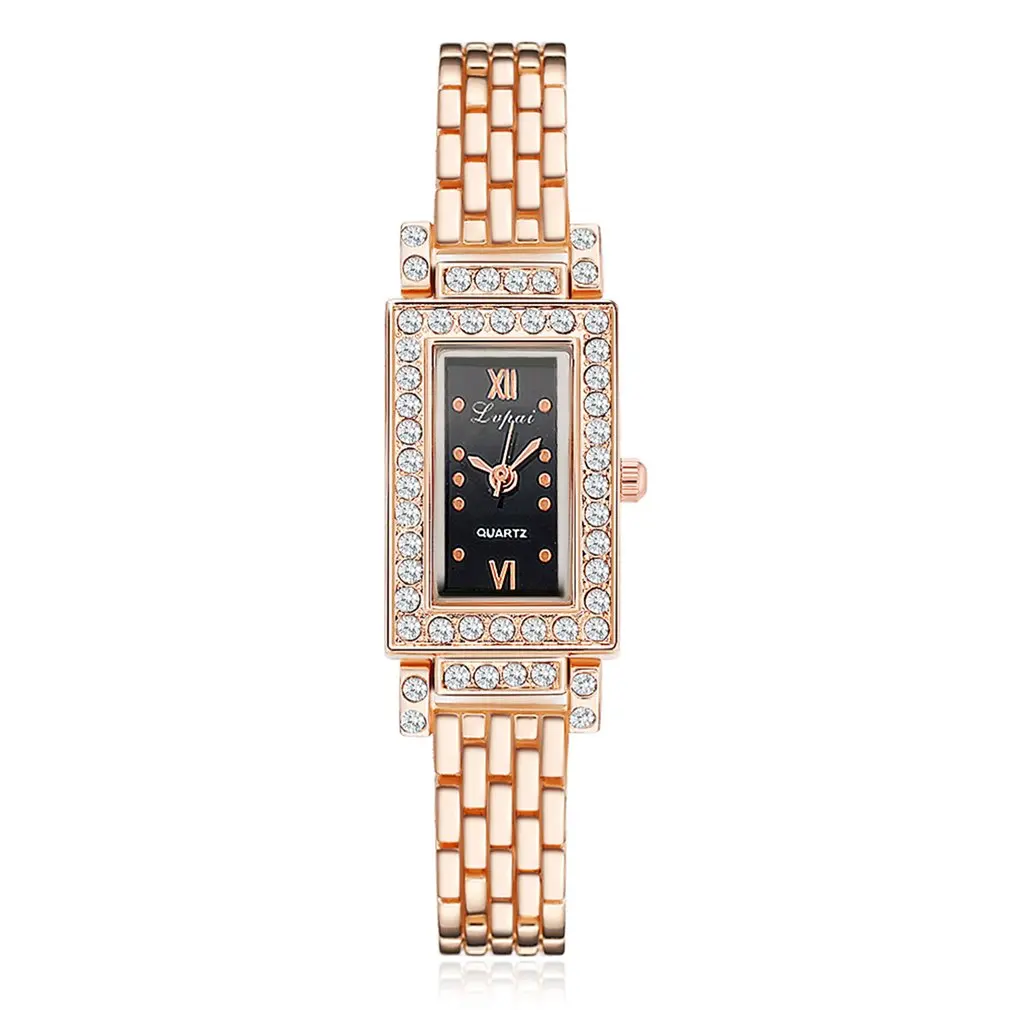 Women Quartz Watchband Water Resistant Steel Strap Watch Band Wristwatch Strap Analog Quartz Reloj femen