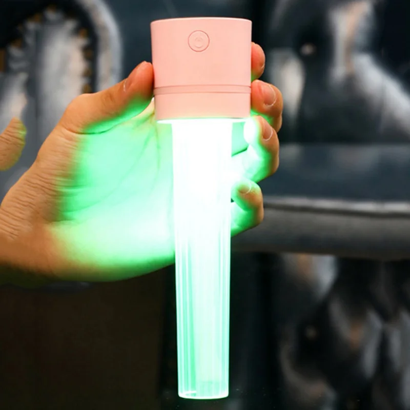 Бутылка желаний USB холодный туман увлажнитель ароматерапия диффузор с изменением цвета Ночной светильник бесшумный для дома и офиса спа Йога Трэв