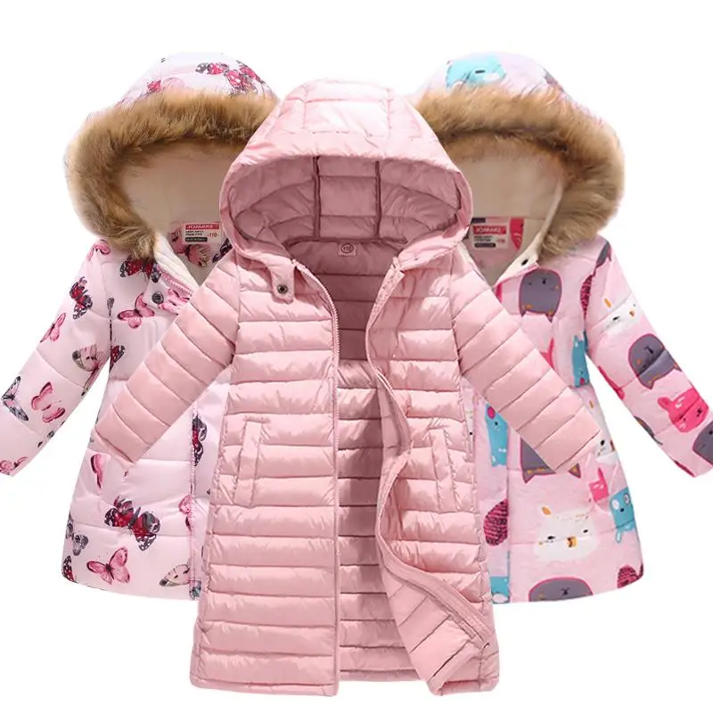

Girls'Jackets Autumn and Winter 2019 Girls' Jackets, Babies'Thermal Caps, Coats, Girls' Jackets and Children's Overcoats