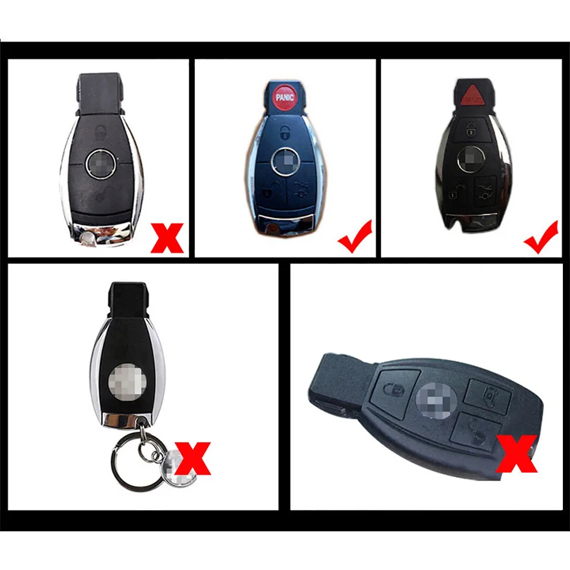 Кожаные чехлы для автомобильных ключей 1 шт. пульт дистанционного управления с