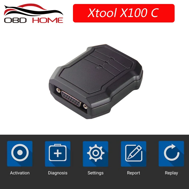 OBD2 автомобильные аксессуары XTOOL X100C ключ программист инструмент для