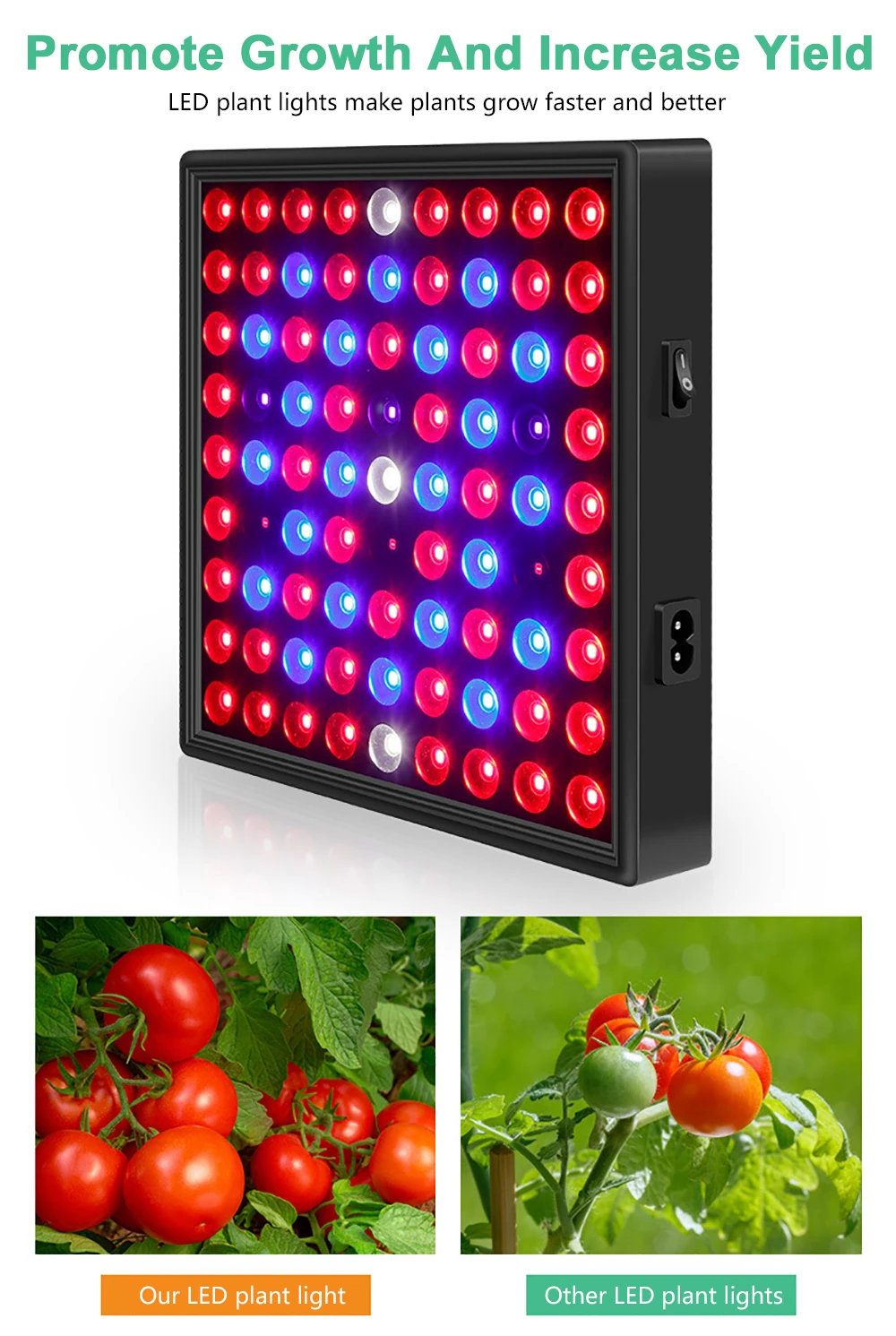 luz 2000w espectro completo phytolamp para plantas