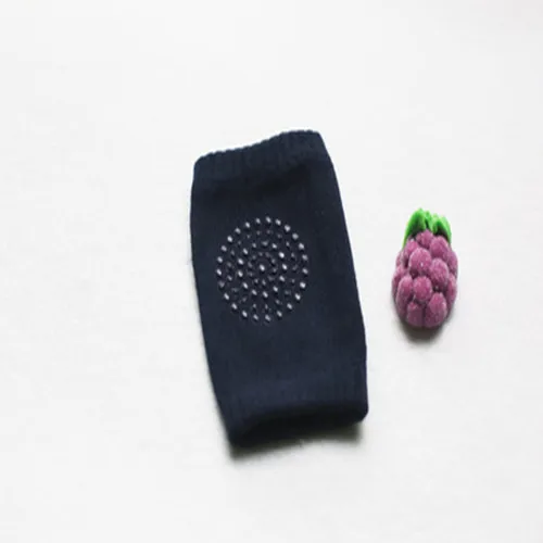 navy blue 10 пар/лот, хлопок, модные однотонные носки унисекс для защиты колена, подходят для мальчиков или девочек - Цвет: navy blue