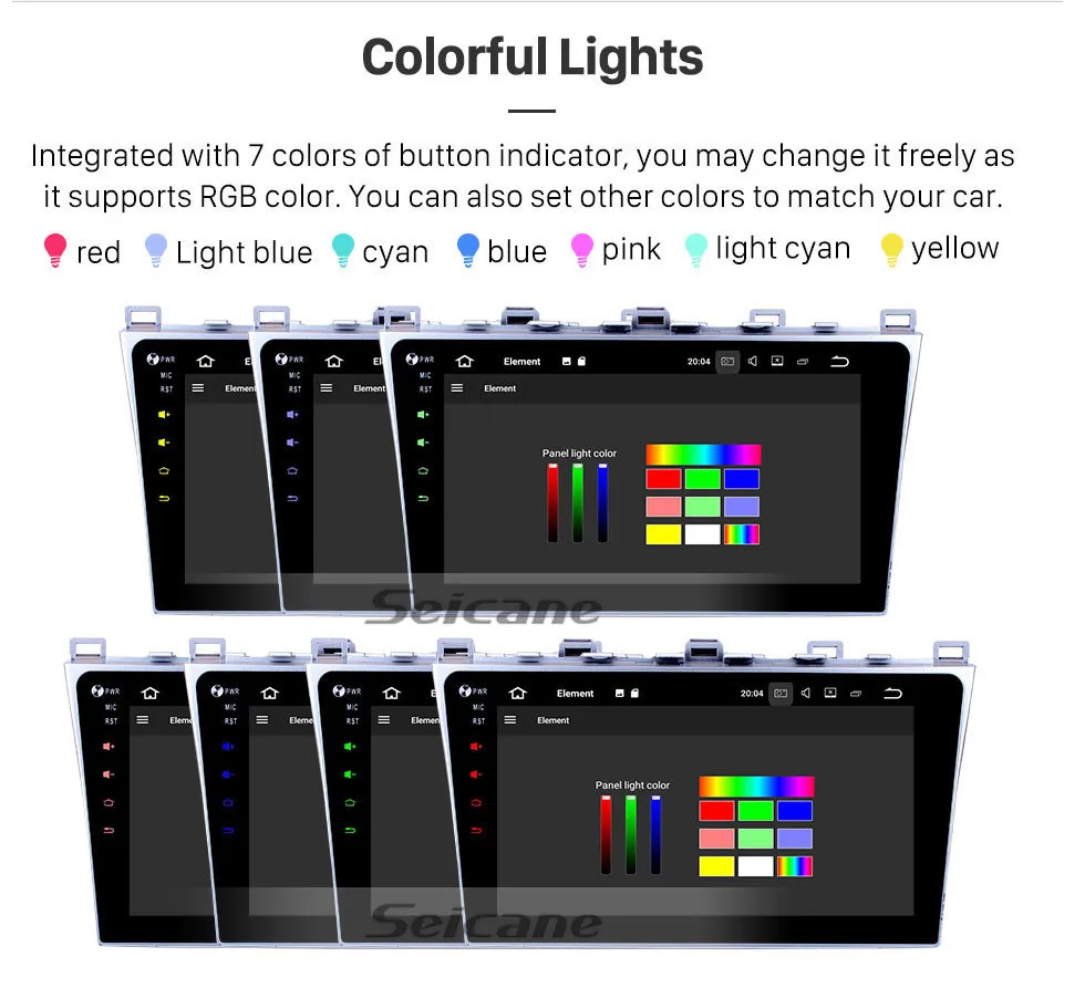 Excellent Seicane Car Multimedia Palyer For 2008 2009 2010-2015 Mazda 6 Ruiyi 10.1 Inch Android 9.0 HD Full 1024*600 Touchscreen Car Radio 13